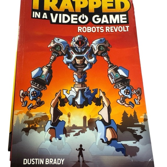 Trapped in a Video Game Series by Dustin Brady – 5 Book Set - Picture 4 of 6